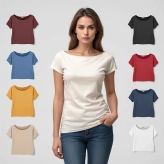 Boat Neck T Shirt Wholesaler In Bangladesh